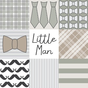 little man wholecloth 6 inch blocks