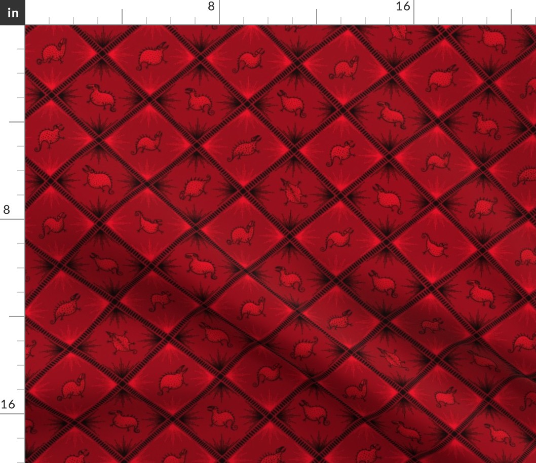 Monster Lattice (red)