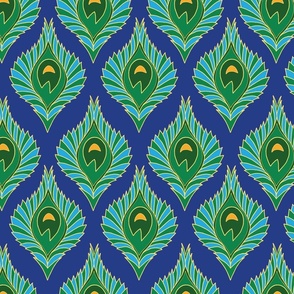 Peacock Ogee Pattern