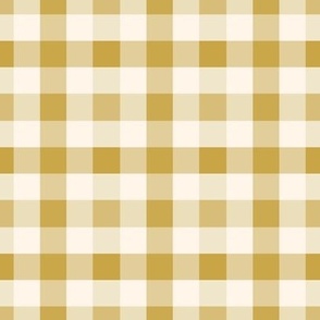 Butterfly plaid gold