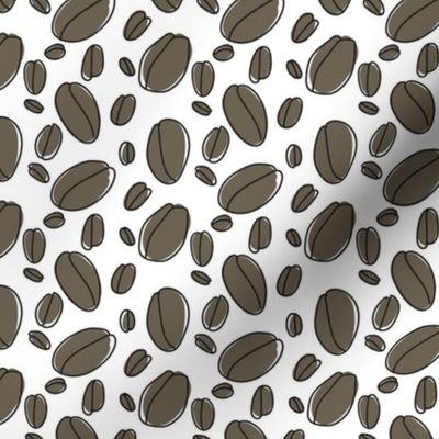 Coffee Beans Gray 3 x 3