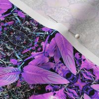 Fairy Garden Lattice in Moody Purple Light