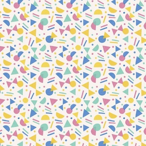 Geometric Confettis - Memphis Colors