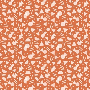 Geometric Confettis - Orange