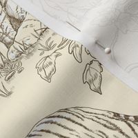 Tiger Toile Ecru