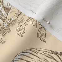 Tiger Toile Light Apricot