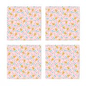 Summer Swirl Cones - soft serve icecream - Stars and Stripes (pink) - LAD22