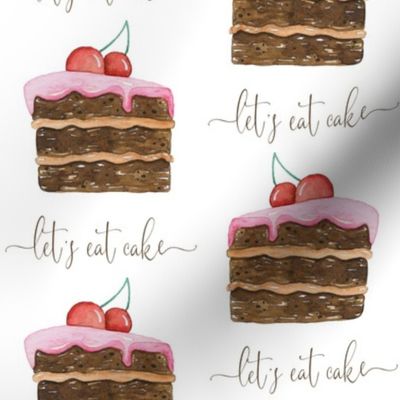 Let's Eat Cake // Becks Bakery collection, large scale