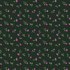 Ditzy Doodle Blooms - Forest Floor colorway