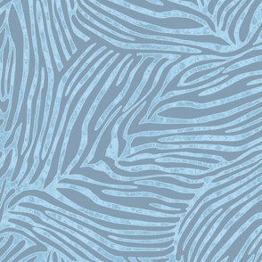 BLUE ZEBRA  STRIPES 40