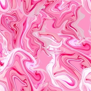 pink marble liquified
