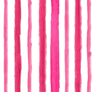 painted pink stripes