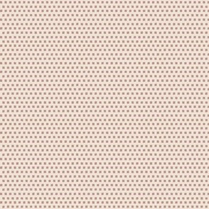 Jots: Copper & Linen Tiny Square Dots