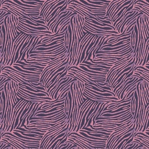 ZEBRA STRIPES WARM PINK PURPLE 8