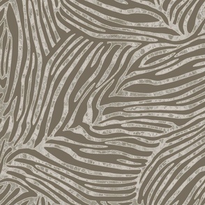 NEUTRAL ZEBRA  STRIPES 40