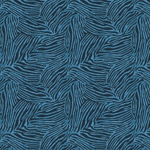 DARK BLUE ZEBRA STRIPES 8