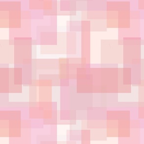 Pink abstract rectangular shapes blocks 