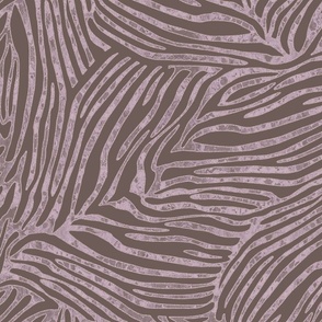 ROSE AND BROWN ZEBRA STRIPES 40