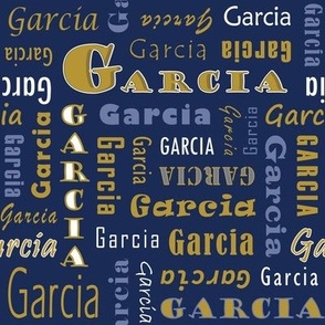 Garcia - Name Design - medium scale