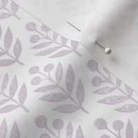 Lotti Lilac and White