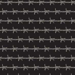 Micro - Barbed wire black