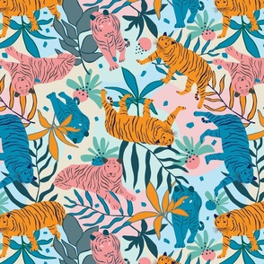Tiger Print The Great Pretender - Multicolor Medium ©designsbyroochita