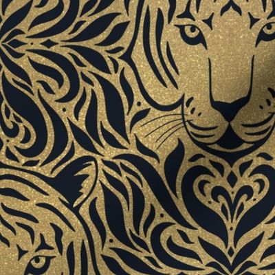 Year of the Tiger in Gold