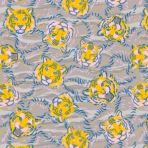 Tiger big cat pattern