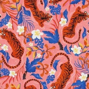 Small - Tiger Swim Pink 