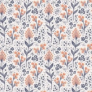 Pattern 0594 - Hand drawn florals