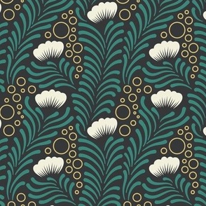 Pattern 0607 - Abstract florals