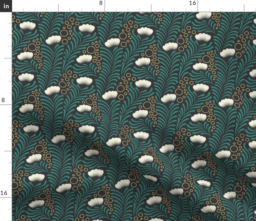 Pattern 0607 - Abstract florals