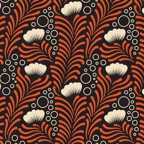 Pattern 0608 - Abstract florals