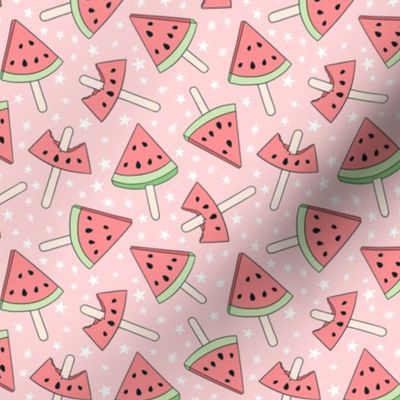 Watermelon Popsicles 