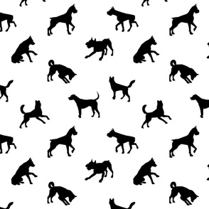 Puppies,dogs,pattern,animals,Scandinavian style 