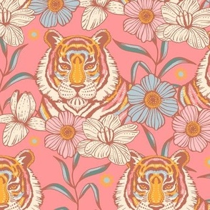She Is A Tiger,  12 in, pink, one-directional