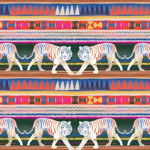 Hmong Tapestry Tigers
