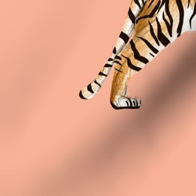 Large - Tiger Parade - Pink