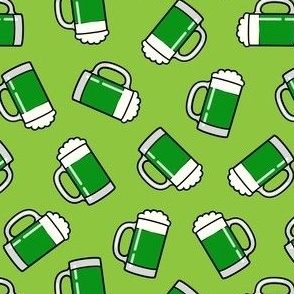 frosty beer mug - green/green - beer stein - LAD22