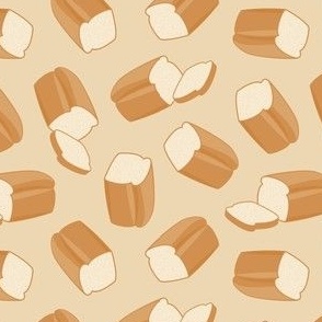 bread loaf - beige - LAD22