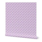 Hexagon Flower -purples_white 2_inch__4