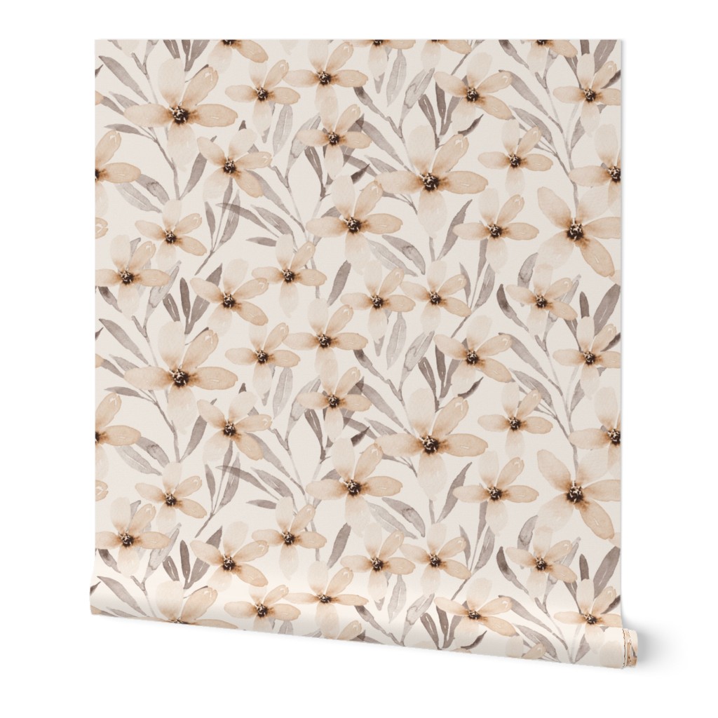 Neutral Floral ( large )