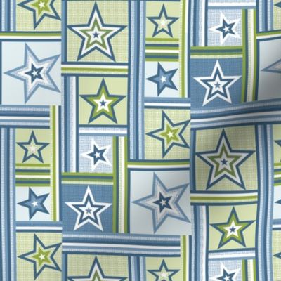 patchwork stars and stripes