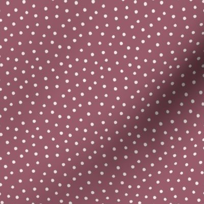 Puce polka dots, 