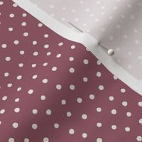 Puce polka dots, 