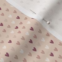 Mini hearts, love hearts 