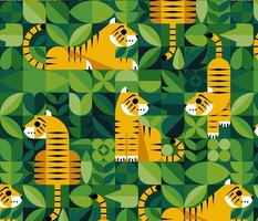 tigers in the jungle