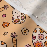 Medium scale - Groovy Bunny Apricot BG 