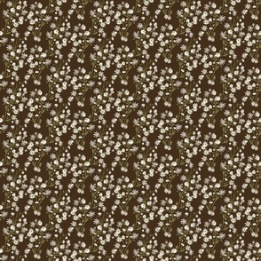 country daisies - Dark Brown