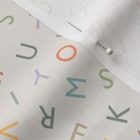 ABC Alphabet Letters - Sherbet Sm.